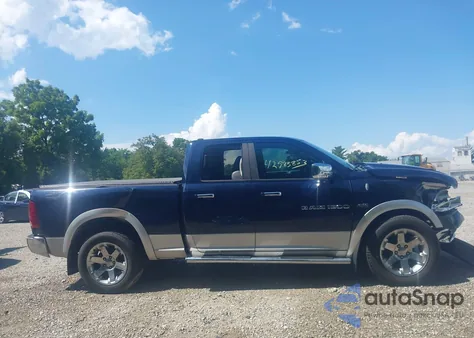 2012 Ram 1500 Laramie из США, поврежденный, VIN 1C6RD7JT5CS186793